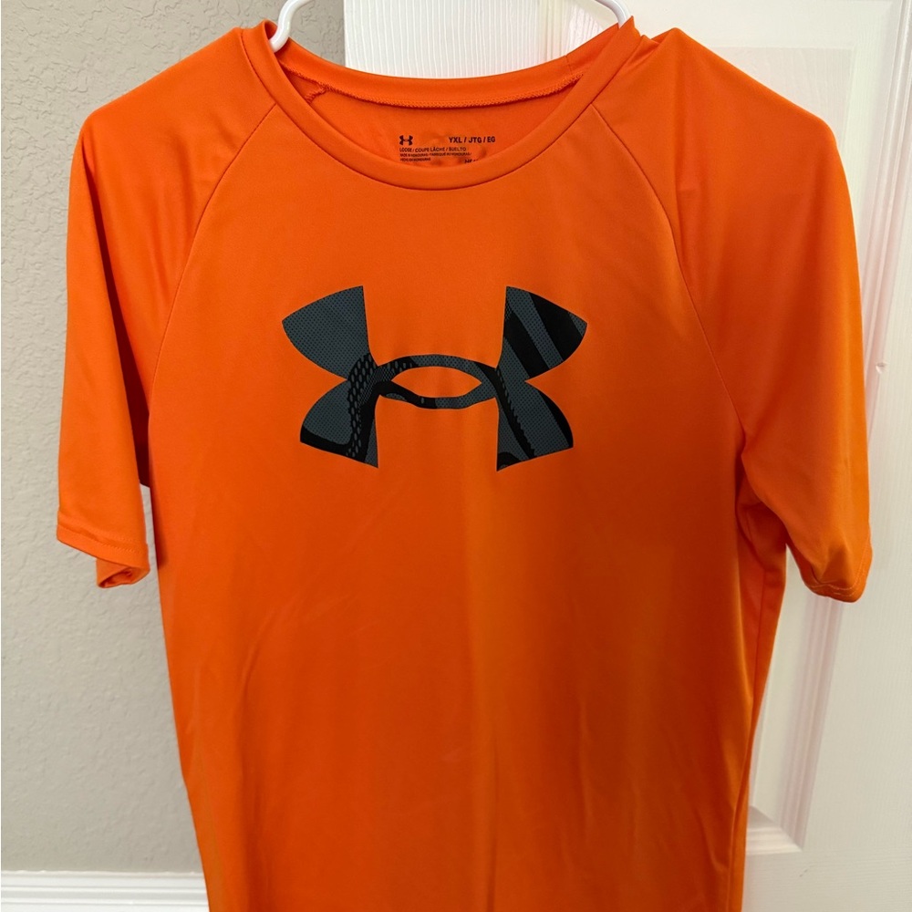 Under Armour Vibrant Orange HeatGear Tee